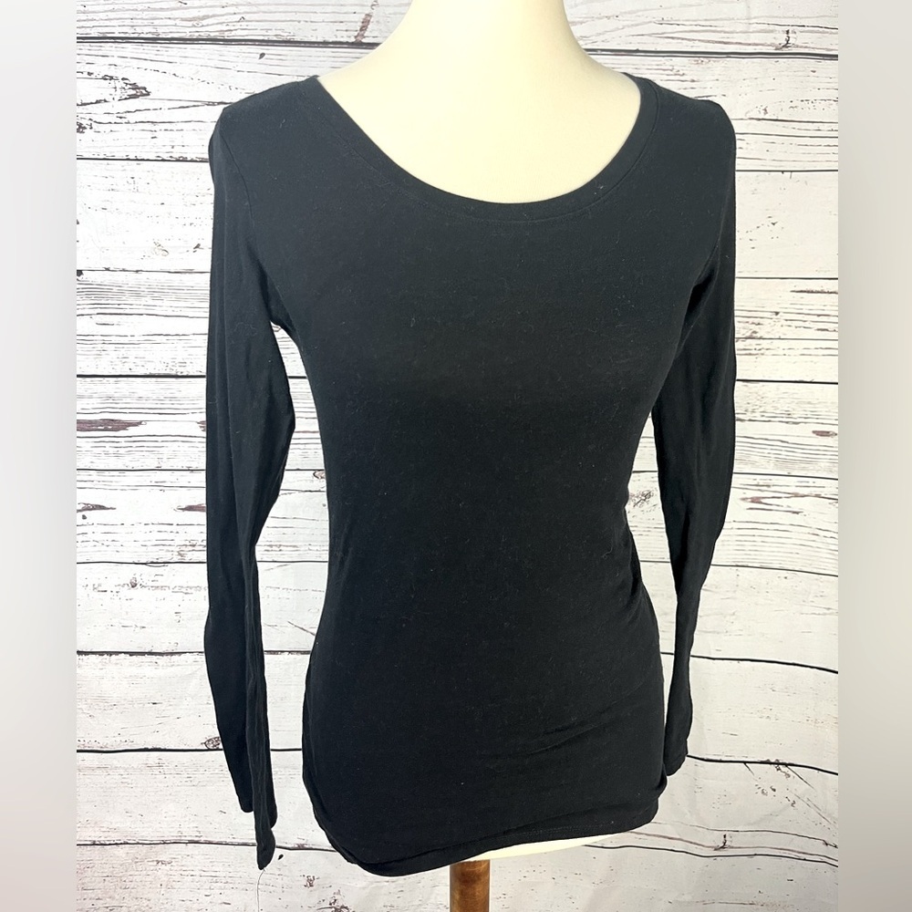 Deb Black Long Sleeve Tee